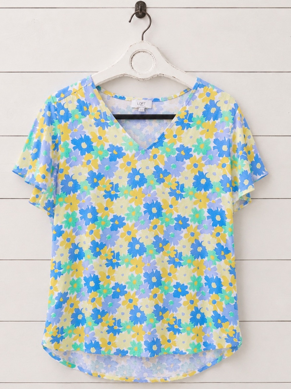 NWT Loft Floral Blouse
